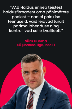 Siim Uusma, Madli 1 koterühistu juhatuse liige